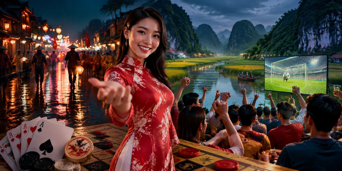 Không khí lễ hội bài bạc tại Ninh Bình – người dùng chơi game trực tuyến